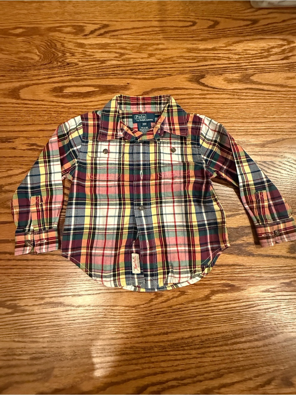 Polo by Ralph Lauren Toddler Plaid Button Down Shirt